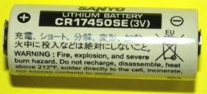 リチウム電池ＣＲ－１７４５０