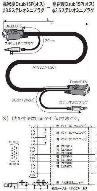 ＶＥＳＡ－ＤＣＣディスプレーケーブル