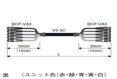 カナレＢＮＣマルチケーブル　Ｖ５－３Ｃ