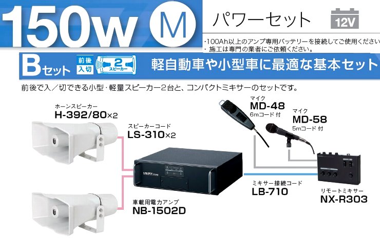 150WシステムB