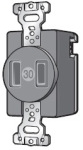 2P30A埋め込みコンセント
