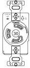 ＮＥＭＡ規格Ｌ１１－３０Ｒコンセント