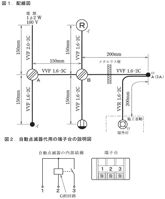 平成２７年上期の第二種電気工事士技能試験過去問題