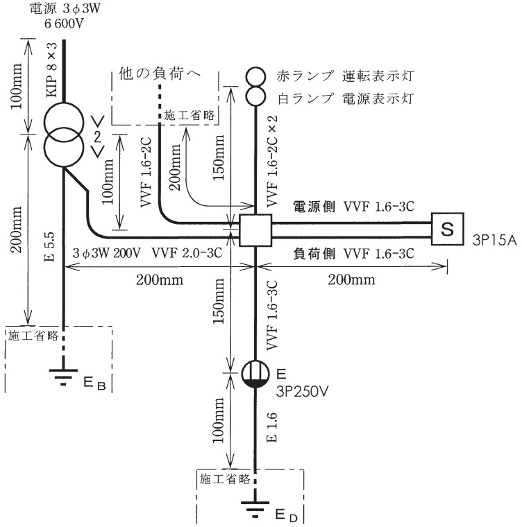 複線図の説明